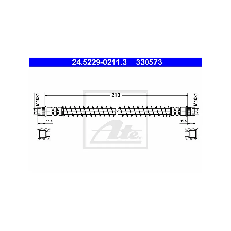 Flexible de frein ATE 24.5229-0211.3