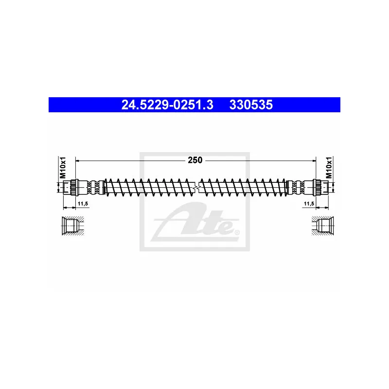 Flexible de frein ATE 24.5229-0251.3