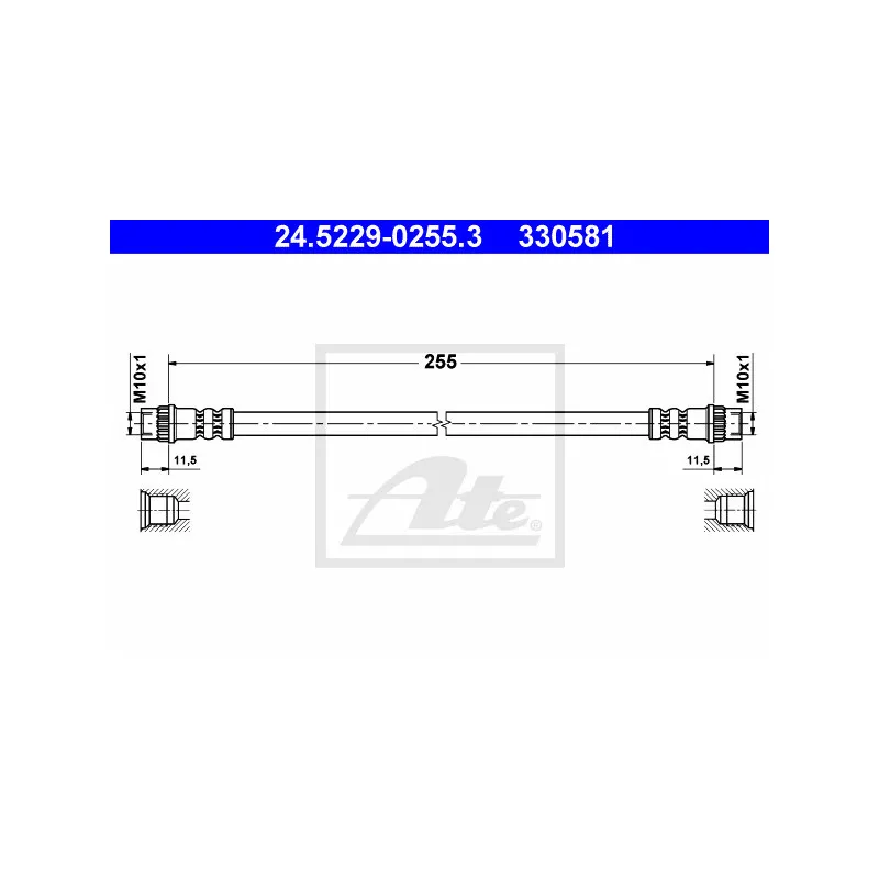 Flexible de frein ATE 24.5229-0255.3