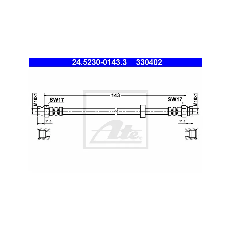 Flexible de frein ATE 24.5230-0143.3