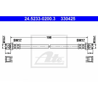 Flexible de frein ATE 24.5233-0200.3
