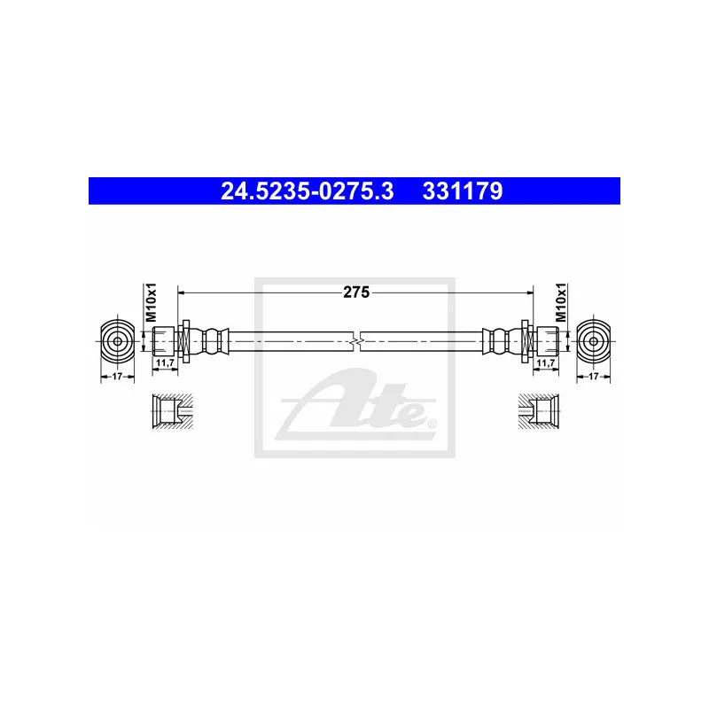 Flexible de frein ATE 24.5235-0275.3