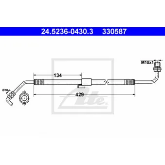 Flexible de frein ATE 24.5236-0430.3