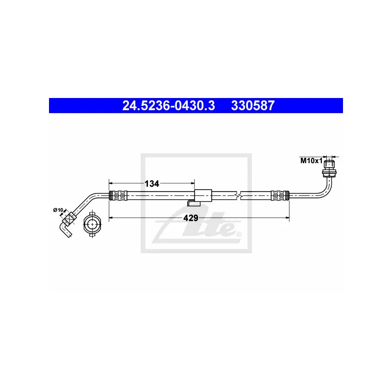 Flexible de frein ATE 24.5236-0430.3