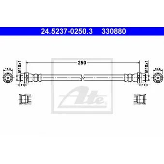 Flexible de frein ATE 24.5237-0250.3
