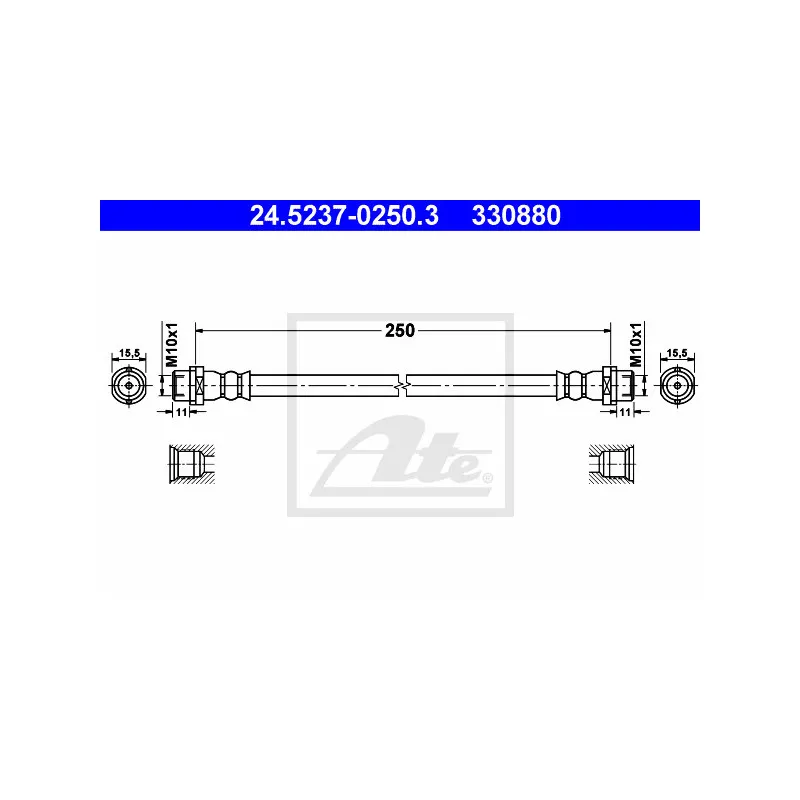 Flexible de frein ATE 24.5237-0250.3