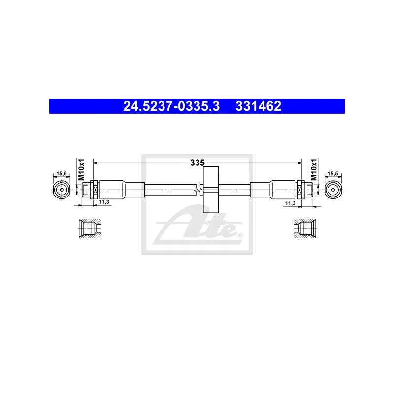 Flexible de frein ATE 24.5237-0335.3