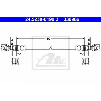 Flexible de frein ATE 24.5239-0190.3