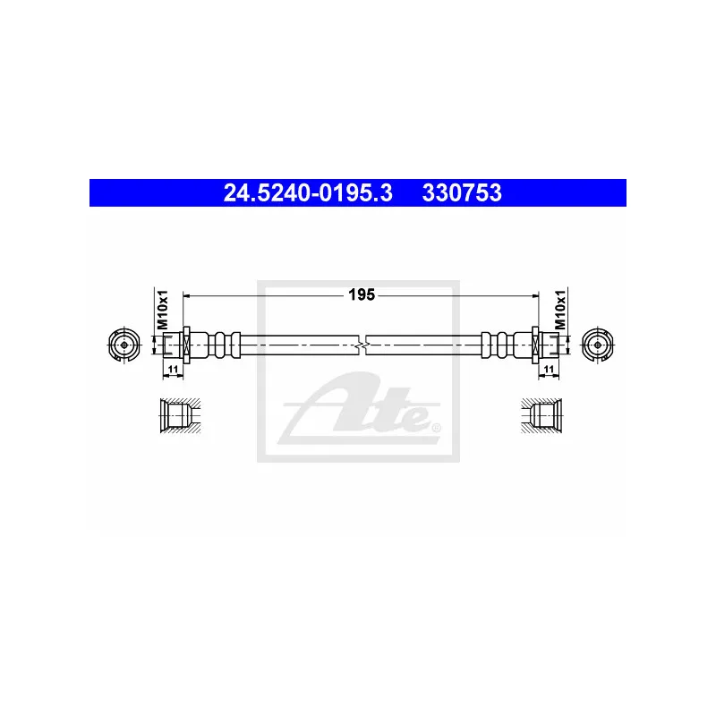 Flexible de frein ATE 24.5240-0195.3