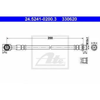 Flexible de frein ATE 24.5241-0200.3