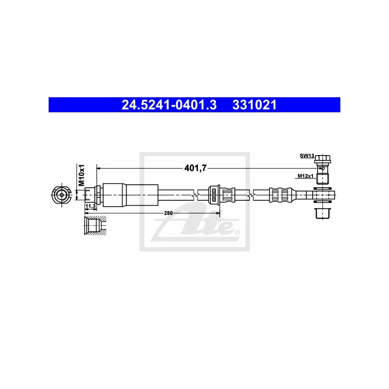 Flexible de frein ATE 24.5241-0401.3