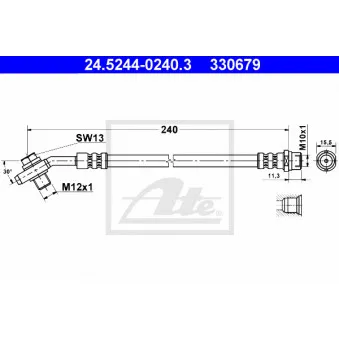 Flexible de frein ATE 24.5244-0240.3