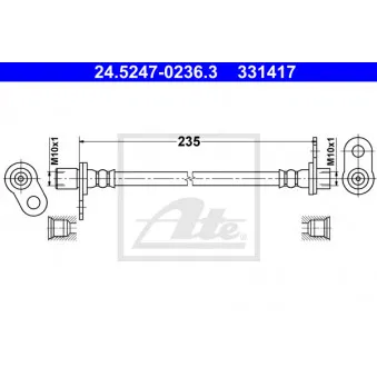 Flexible de frein ATE 24.5247-0236.3