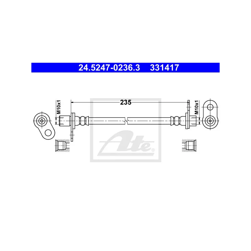 Flexible de frein ATE 24.5247-0236.3