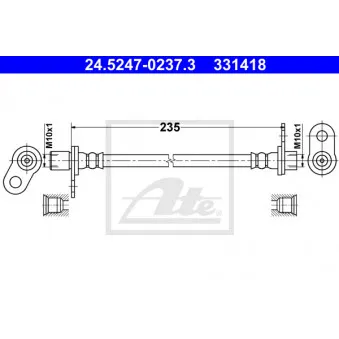 Flexible de frein ATE 24.5247-0237.3