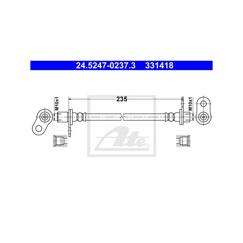 Flexible de frein ATE 24.5247-0237.3
