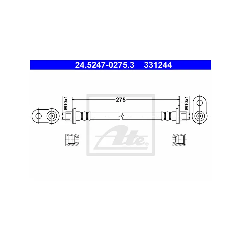 Flexible de frein ATE 24.5247-0275.3