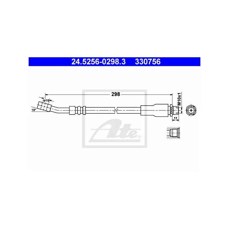 Flexible de frein ATE 24.5256-0298.3