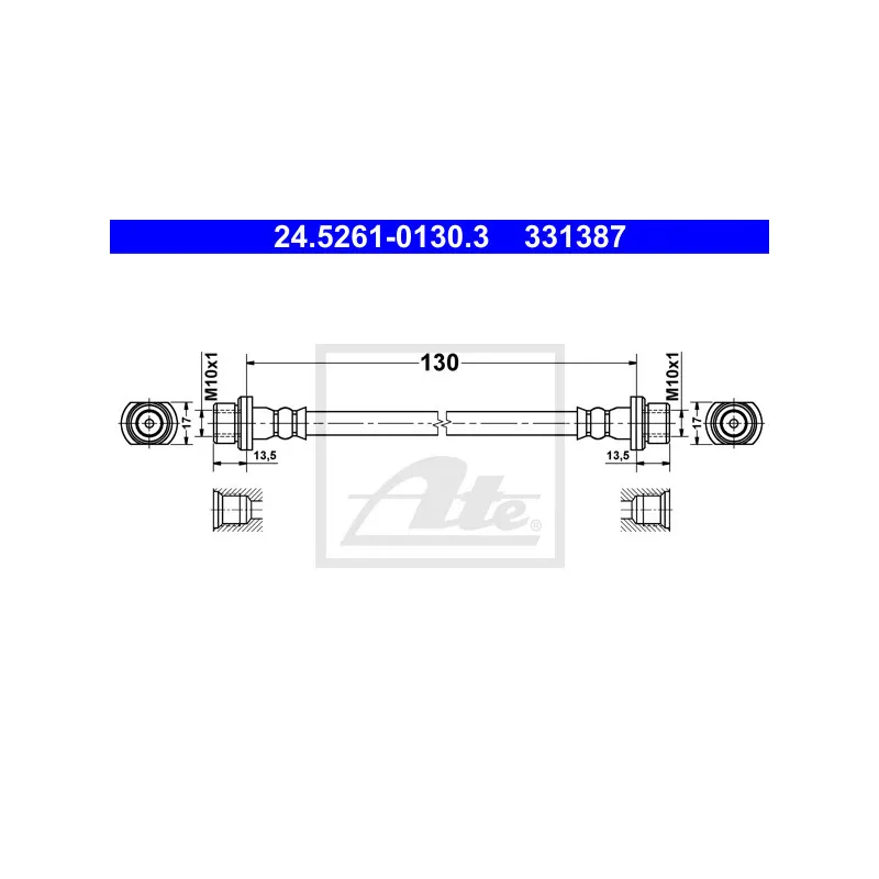Flexible de frein ATE 24.5261-0130.3