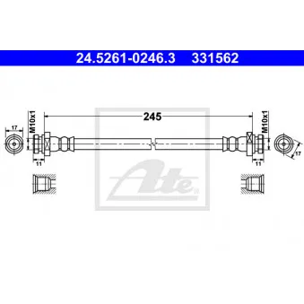 Flexible de frein ATE 24.5261-0246.3