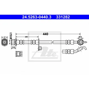 Flexible de frein ATE 24.5263-0440.3