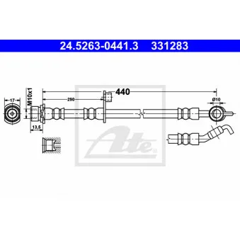 Flexible de frein ATE 24.5263-0441.3