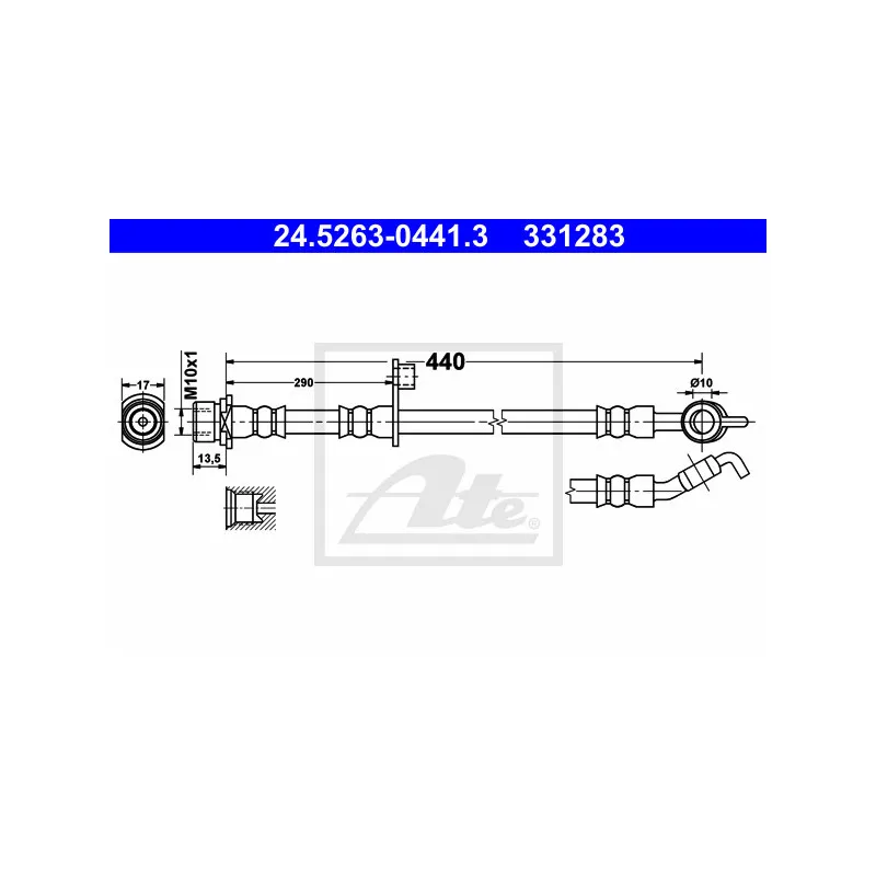 Flexible de frein ATE 24.5263-0441.3