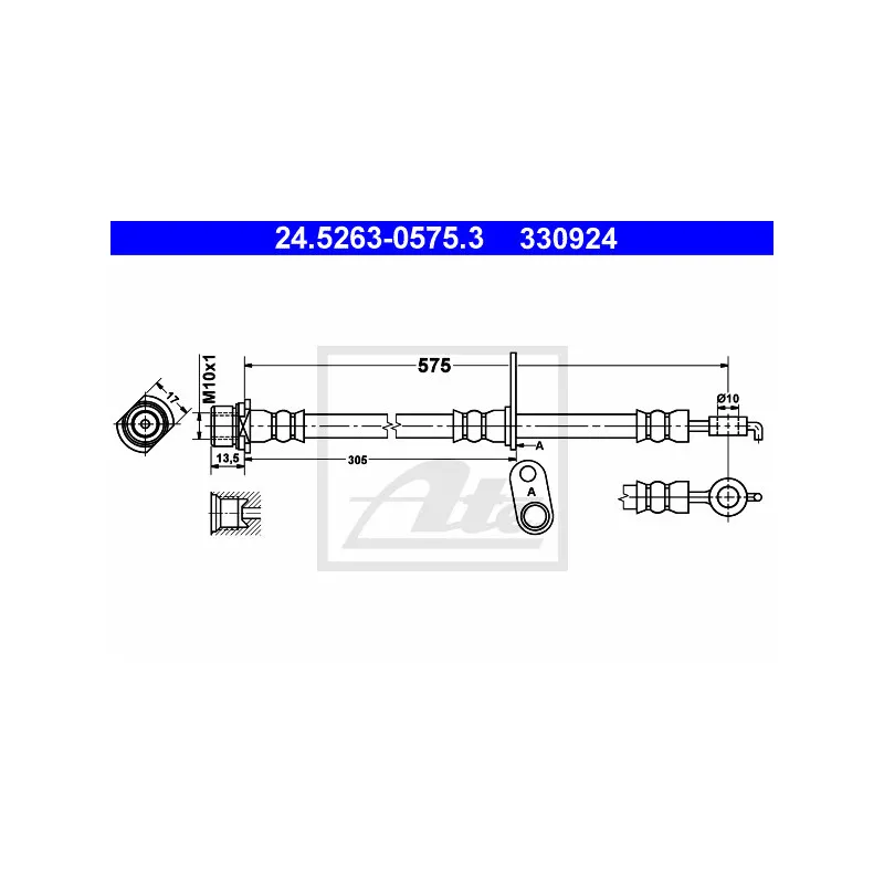 Flexible de frein ATE 24.5263-0575.3