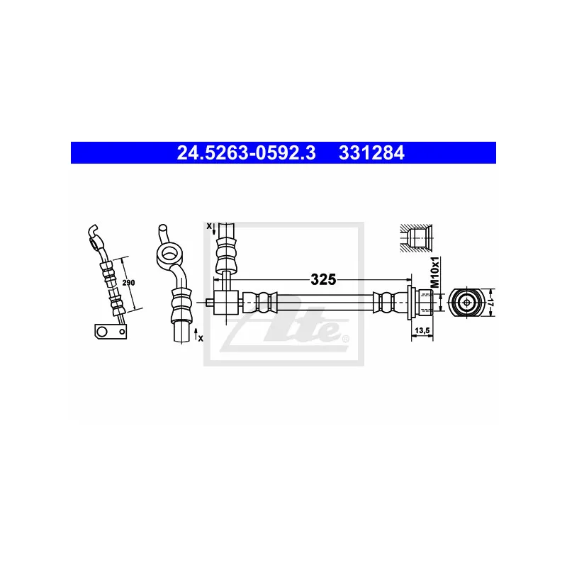 Flexible de frein ATE 24.5263-0592.3