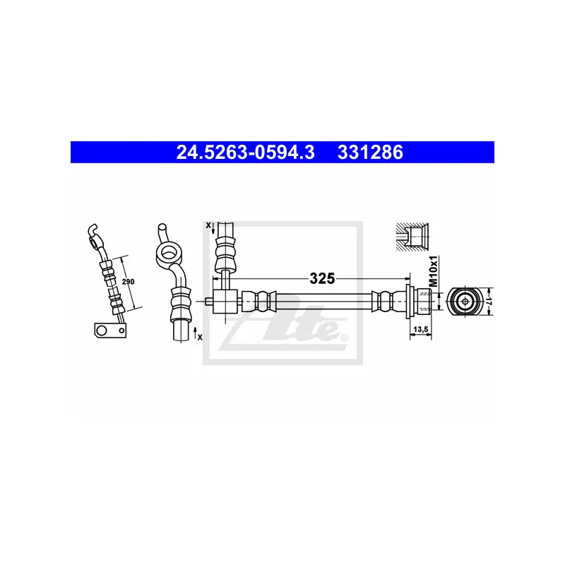 Flexible de frein ATE 24.5263-0594.3