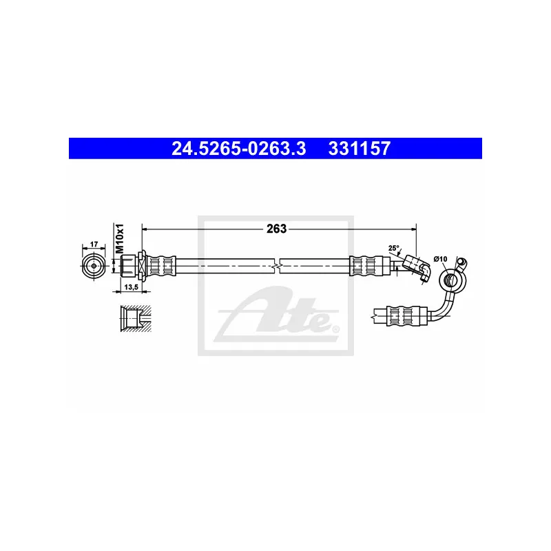 Flexible de frein ATE 24.5265-0263.3