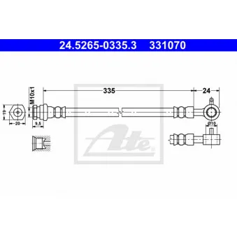 Flexible de frein ATE 24.5265-0335.3