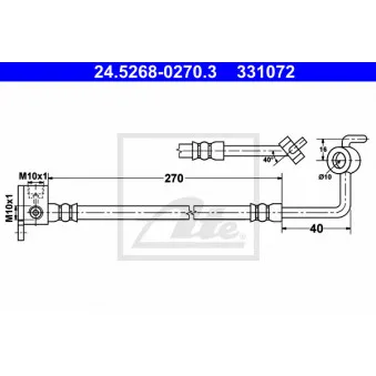Flexible de frein ATE 24.5268-0270.3