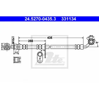 Flexible de frein ATE 24.5270-0435.3