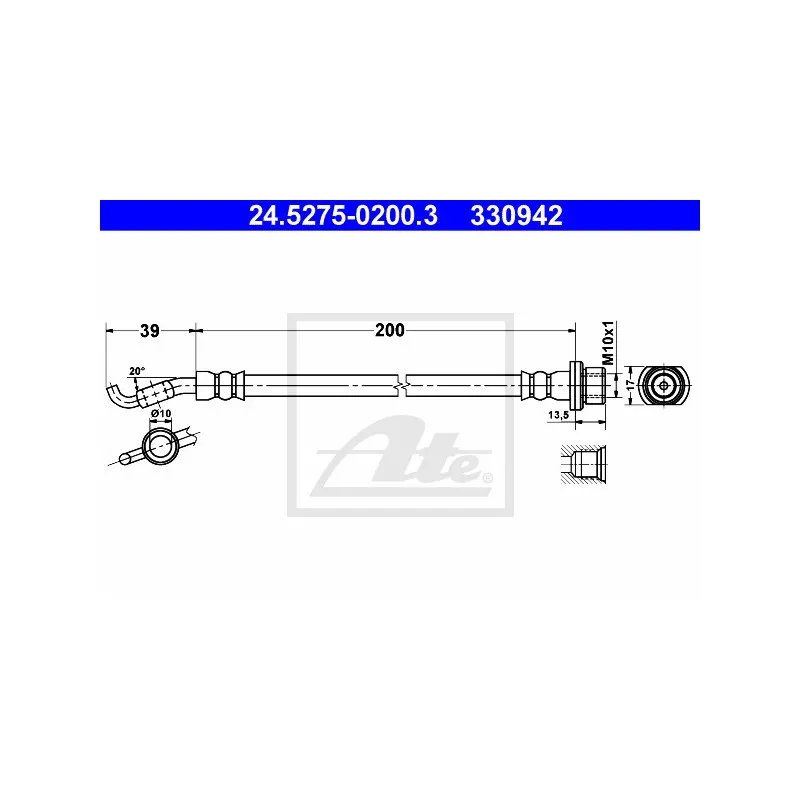 Flexible de frein ATE 24.5275-0200.3