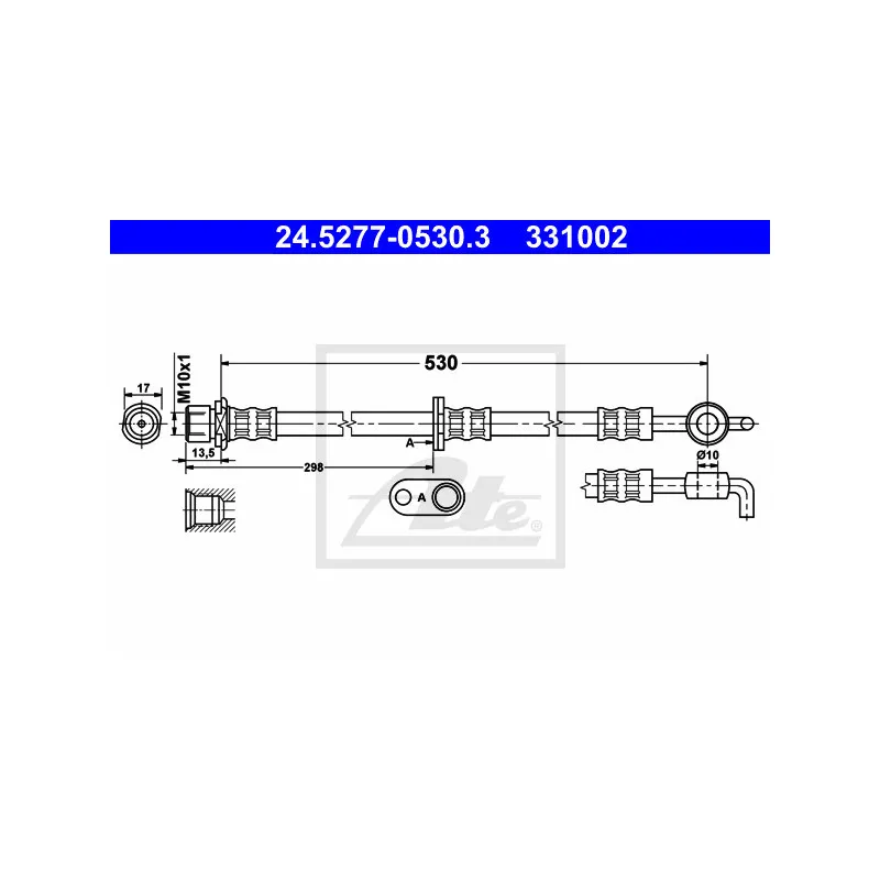 Flexible de frein ATE 24.5277-0530.3