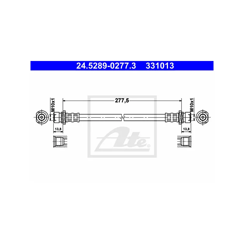 Flexible de frein ATE 24.5289-0277.3