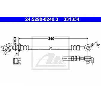 Flexible de frein ATE 24.5290-0240.3