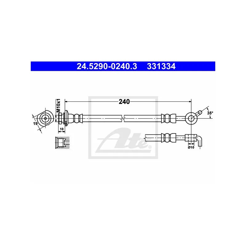 Flexible de frein ATE 24.5290-0240.3