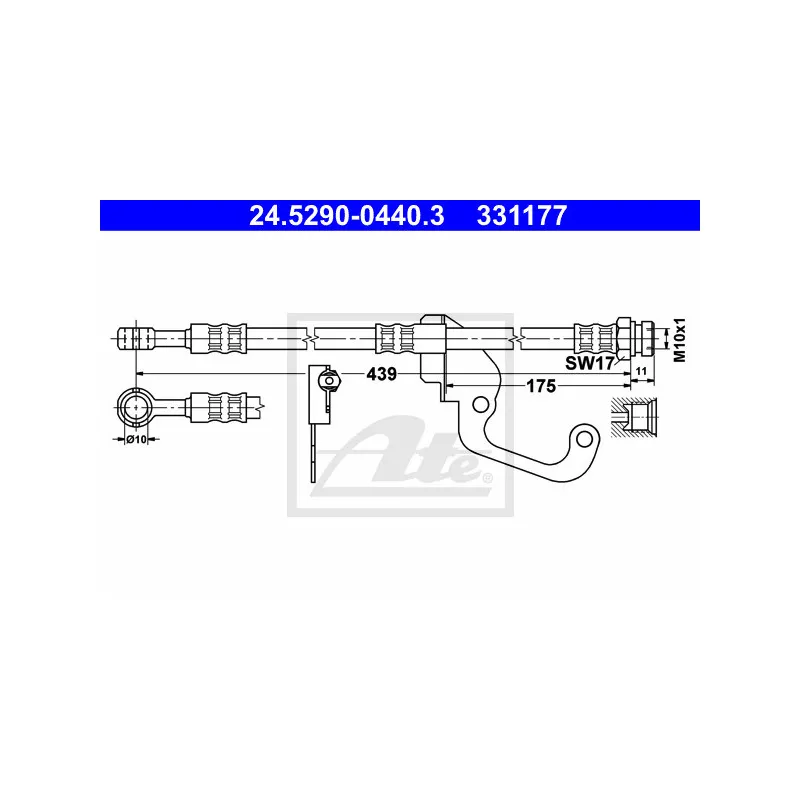 Flexible de frein ATE 24.5290-0440.3