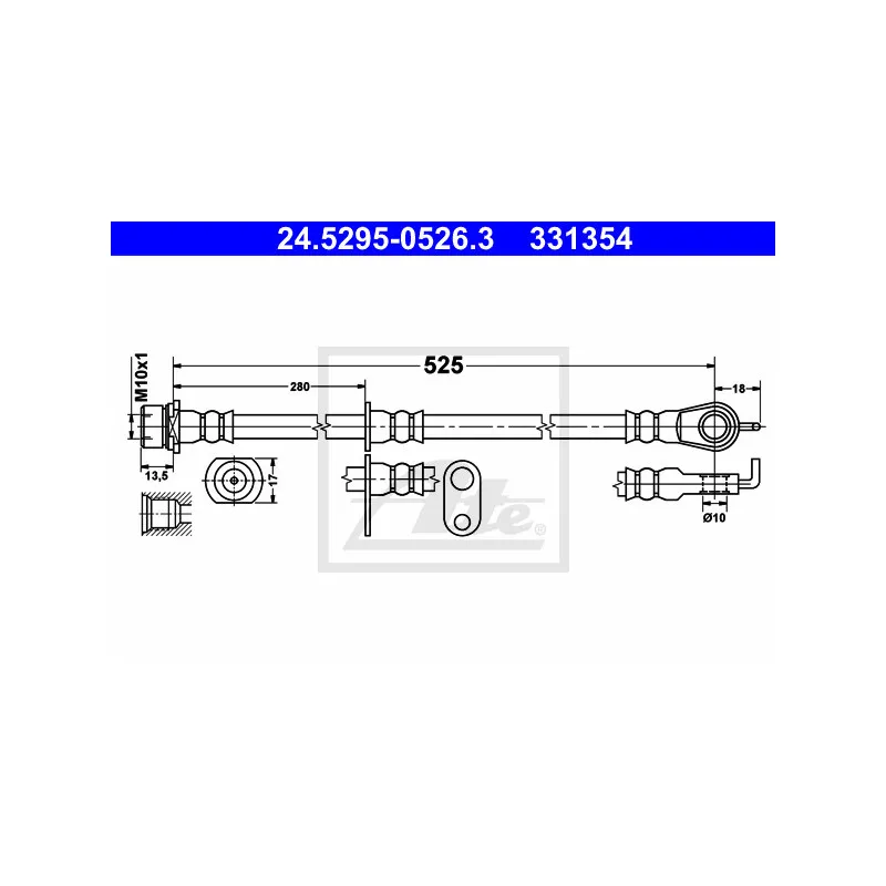 Flexible de frein ATE 24.5295-0526.3