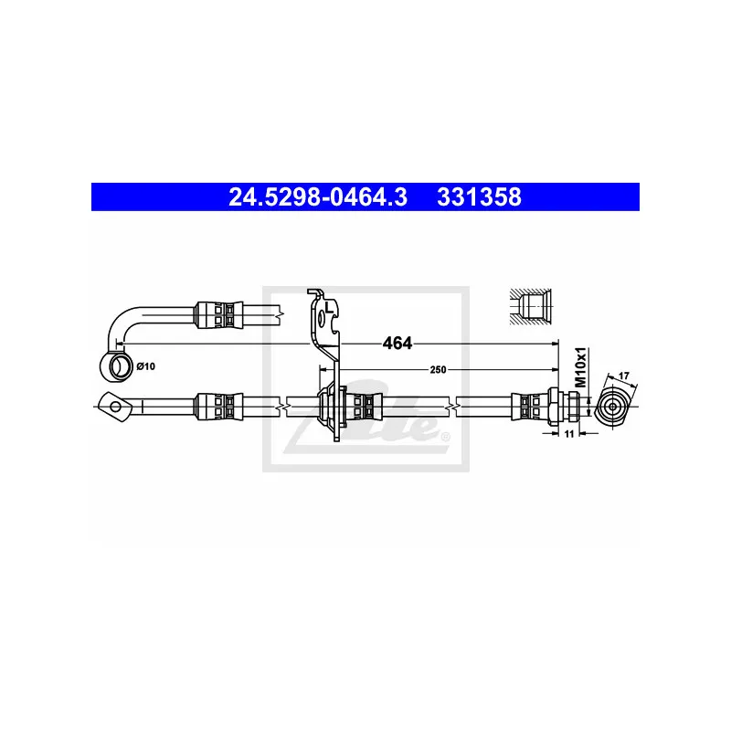 Flexible de frein ATE 24.5298-0464.3