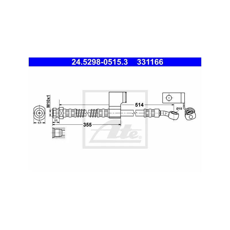 Flexible de frein ATE 24.5298-0515.3