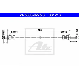 Flexible de frein ATE 24.5303-0275.3