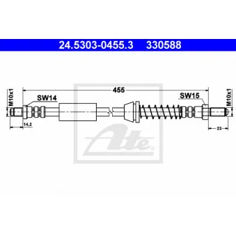 Flexible de frein ATE 24.5303-0455.3