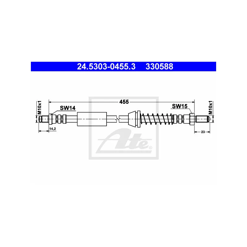 Flexible de frein ATE 24.5303-0455.3