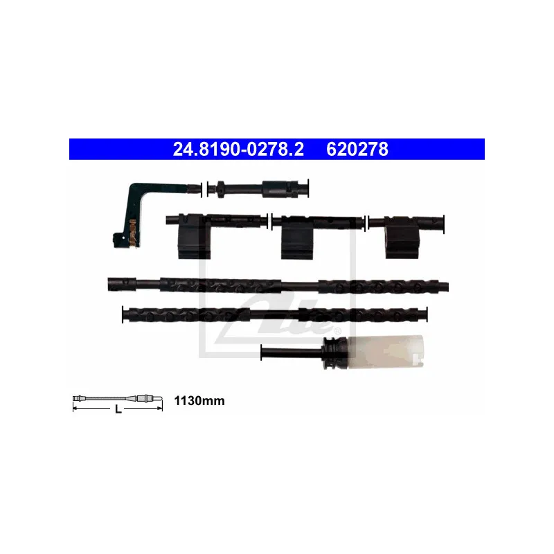 Contact d'avertissement, usure des plaquettes de frein ATE 24.8190-0278.2