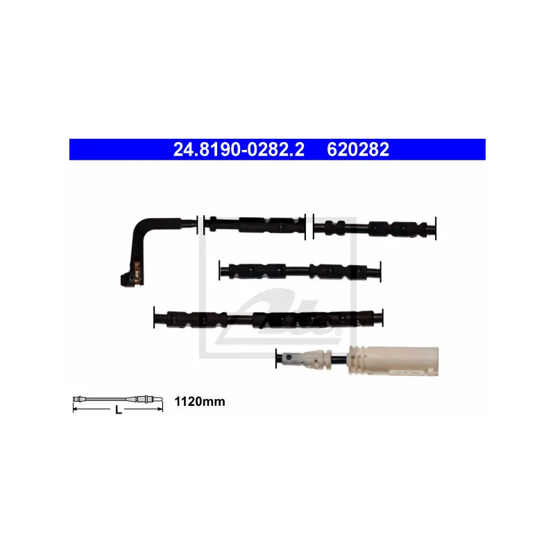 Contact d'avertissement, usure des plaquettes de frein ATE 24.8190-0282.2