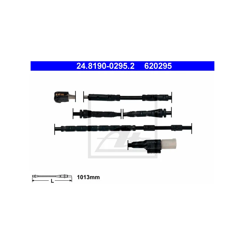 Contact d'avertissement, usure des plaquettes de frein ATE 24.8190-0295.2