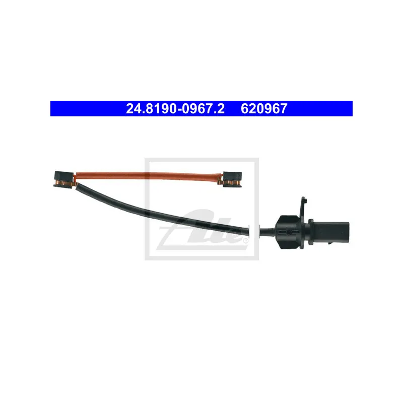 Contact d'avertissement, usure des plaquettes de frein ATE 24.8190-0967.2